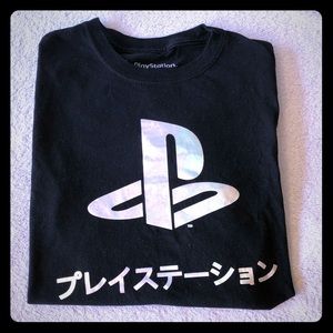 PlayStation black short sleeve T-Shirt.